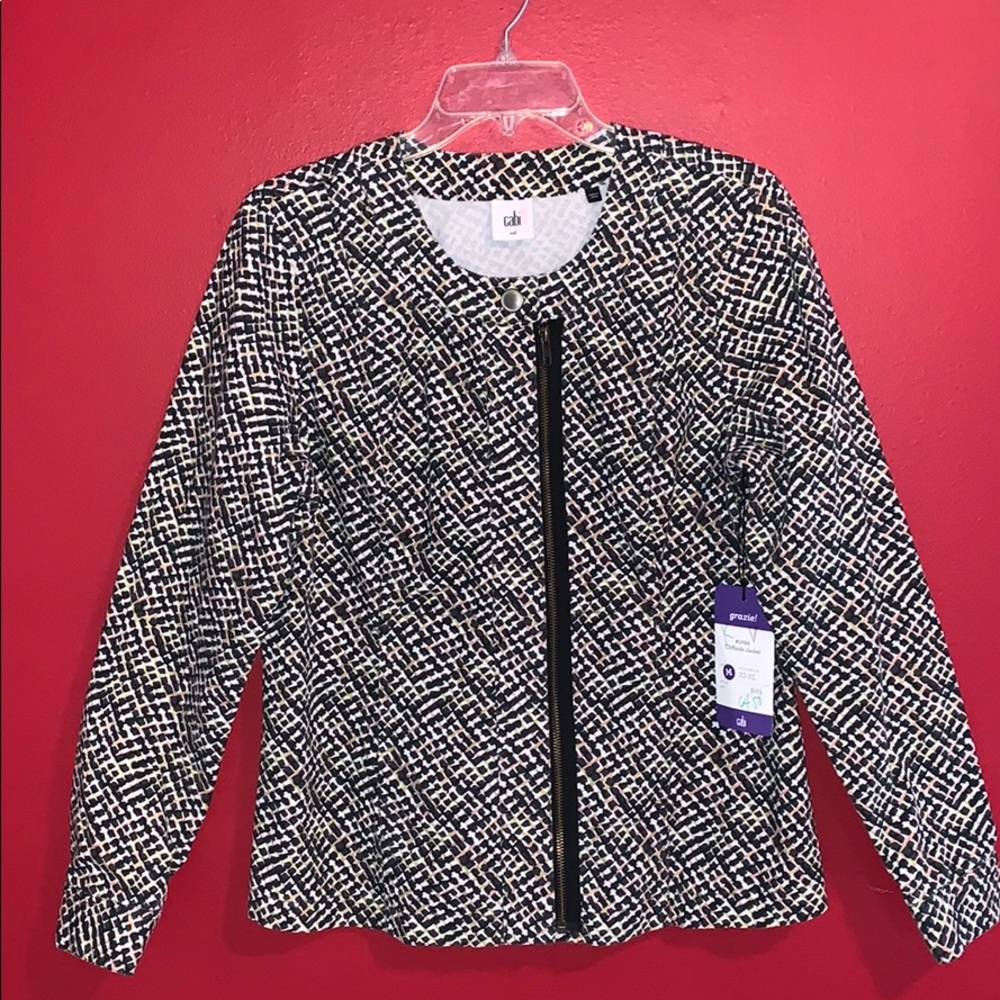NWT Cabi Cliffside Moto Jacket #5099 M